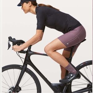 Lululemon City Summit Cycling Shorts Antique Bark